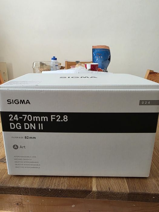 Sigma 24-70mm F2.8 DG DN II, probat maxim 100 de cadre, garantie F6 ...