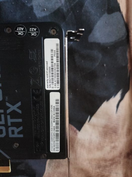 Видеокарта RTX 3070 TI