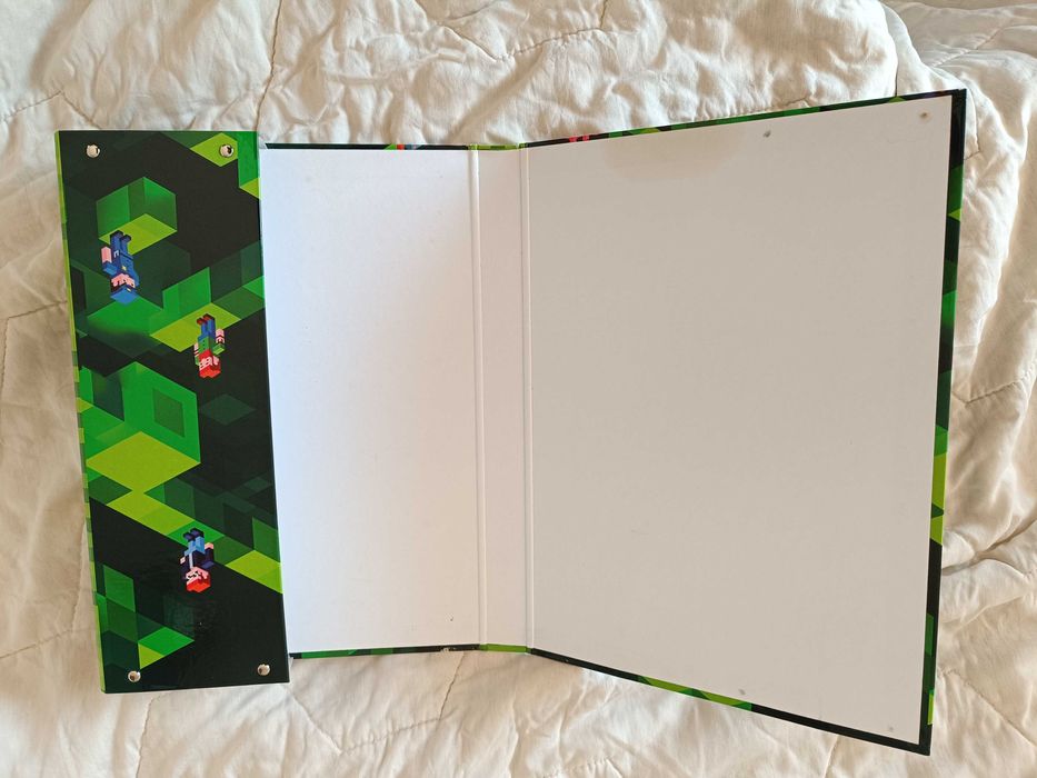 Minecraft Раница + твърда папка !