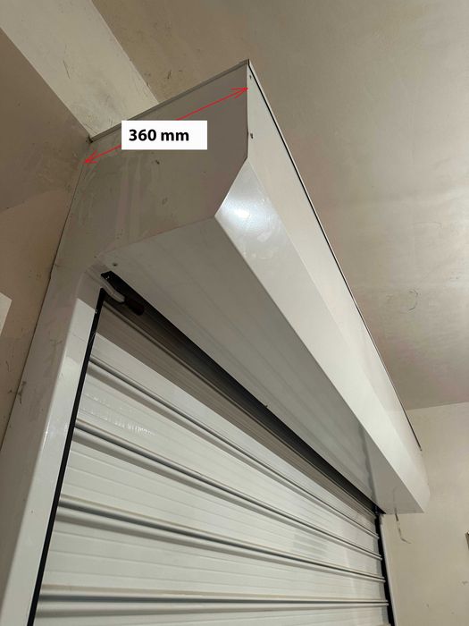 Механична Ролетна Гаражна врата - Монтирана, но неизползвана