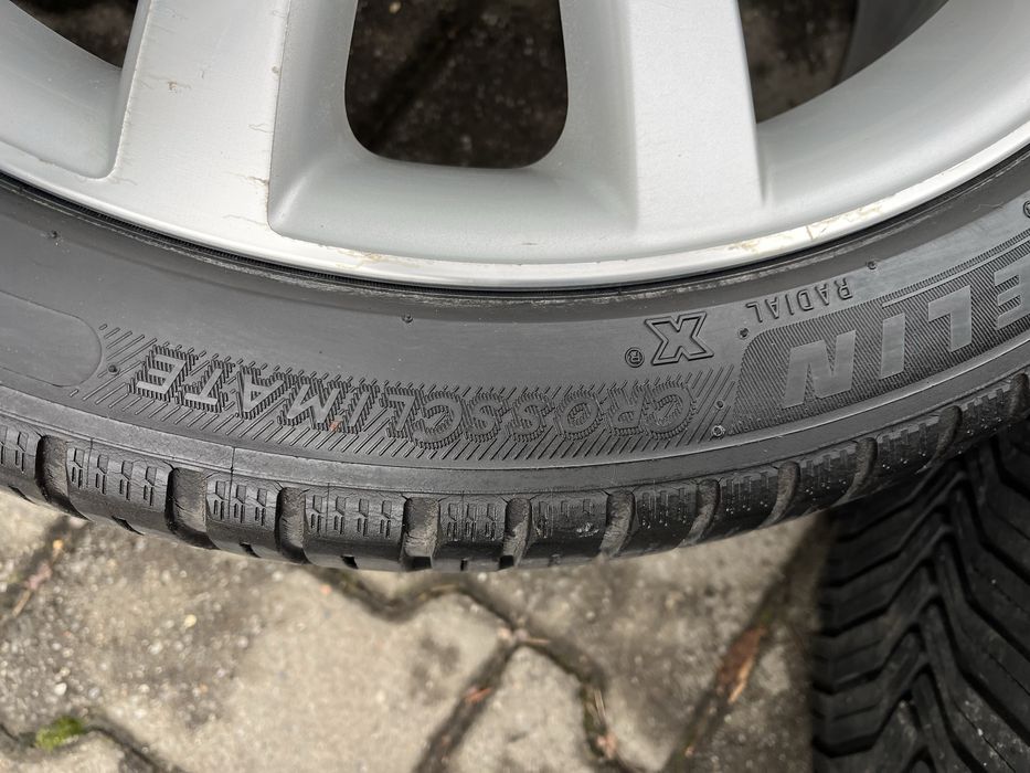 Jante 5x112mm, anvelope iarna 225/40 R18, VW Golf 5/6/7/8, Touran, Eos