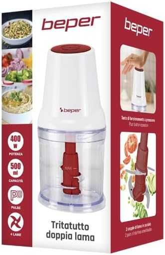 Чопър с двойно острие BEPER P102ROB010, 400W