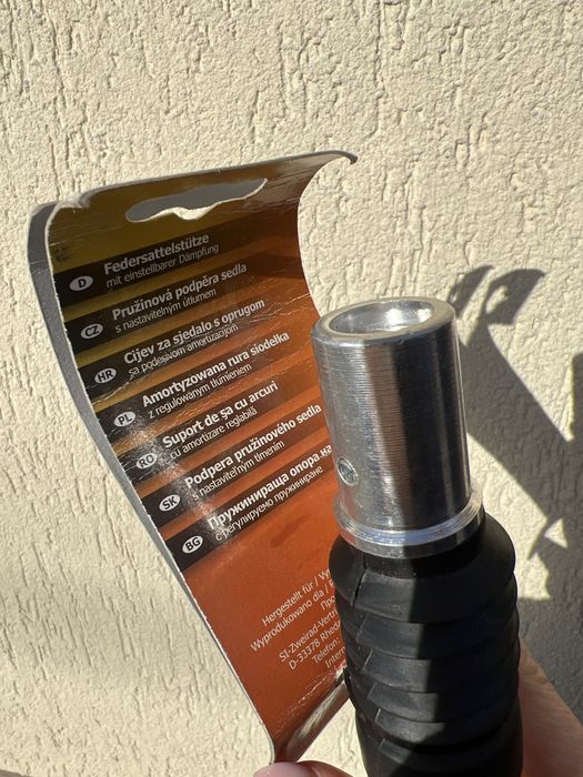 Tija cu suspensie bicicleta