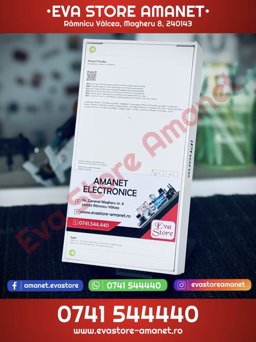 Apple iPhone 17 Pro Max Deep Blue 256GB Neverlocked + Adaptor 20W