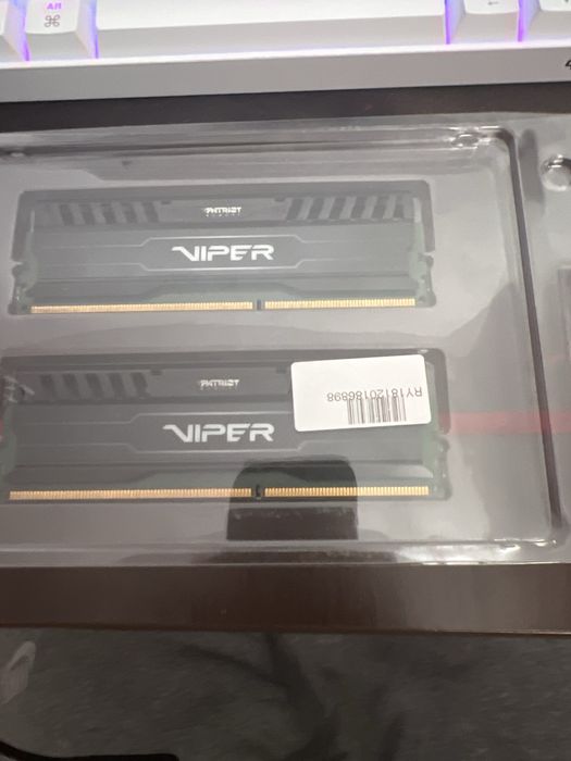 Vand kit 8gb ram Patriot Viper ddr3 dual channel