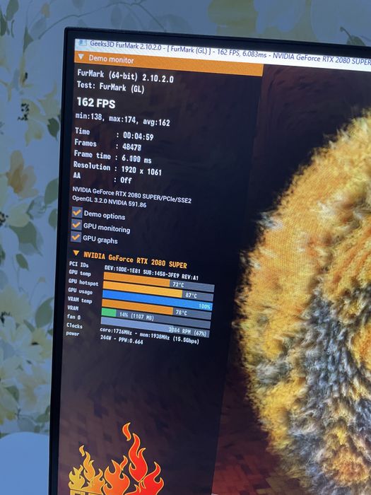 Видеокарта RTX 2080 super