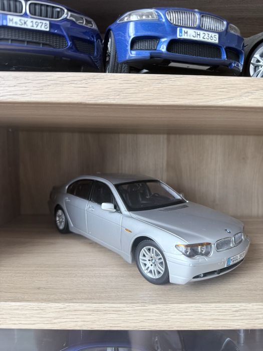 Колекционерски модел BMW 745i E65 Kyosho 3бр 1:18