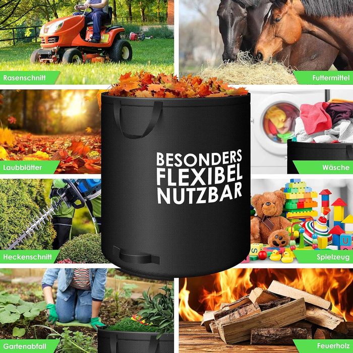 Комплект градински торби KESSER® 2x500л.