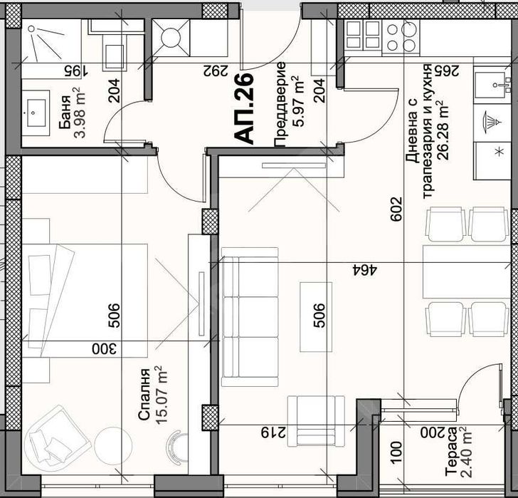 Продава се Двустаен апартамент в Пловдив, Кършияка - 77 кв.м за 1530 €/кв.м - Снимка #4