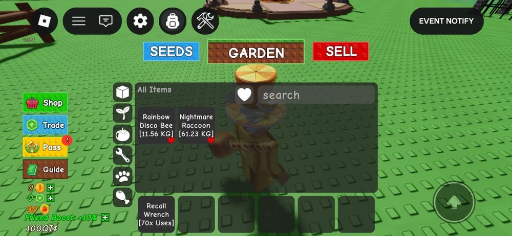 Raccoon (Grow a Garden)