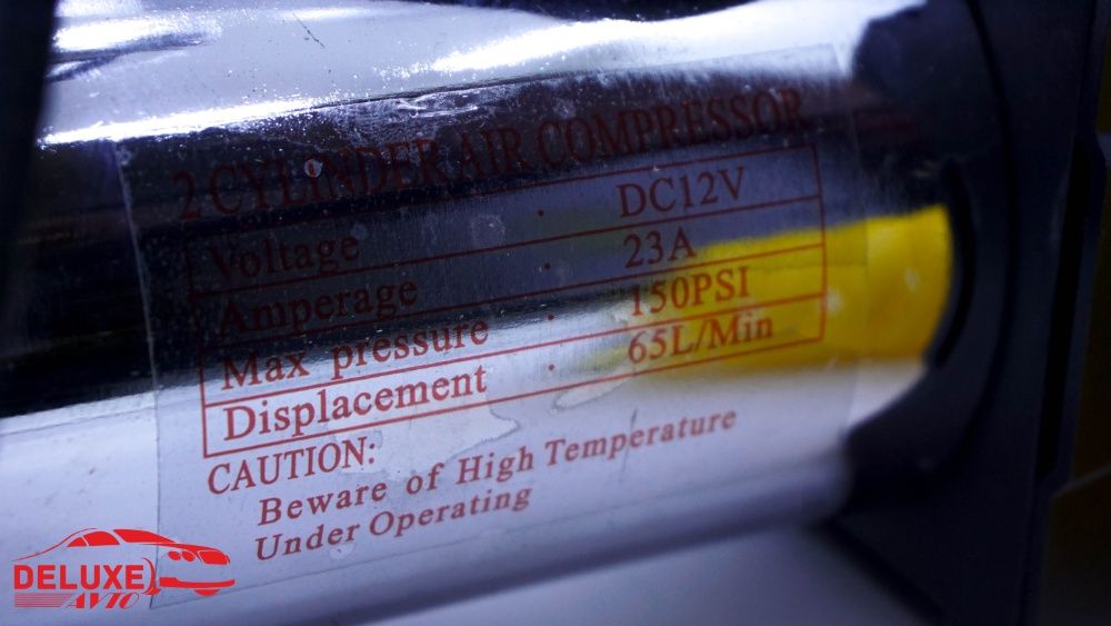 Автомобильные компрессоры TORNADO 2х поршневой компрессор насос