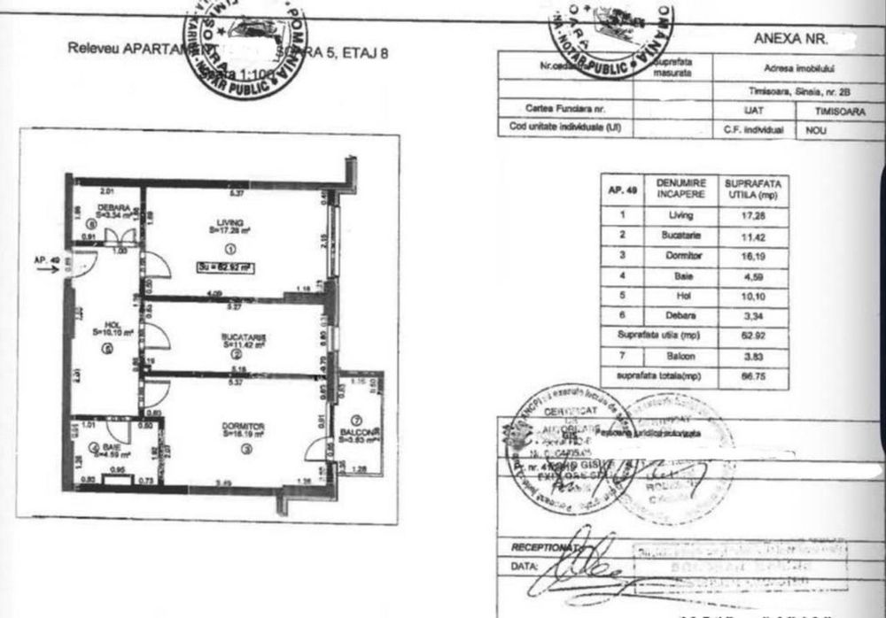 Proprietar, vand apartament 2 camere City of Mara Timisoara, Central