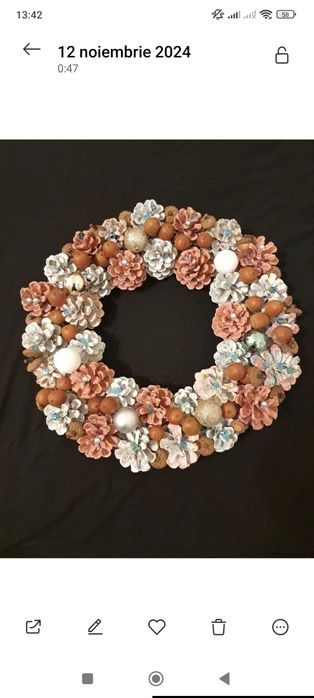 Coroniță/ decorațiune pentru Crăciun