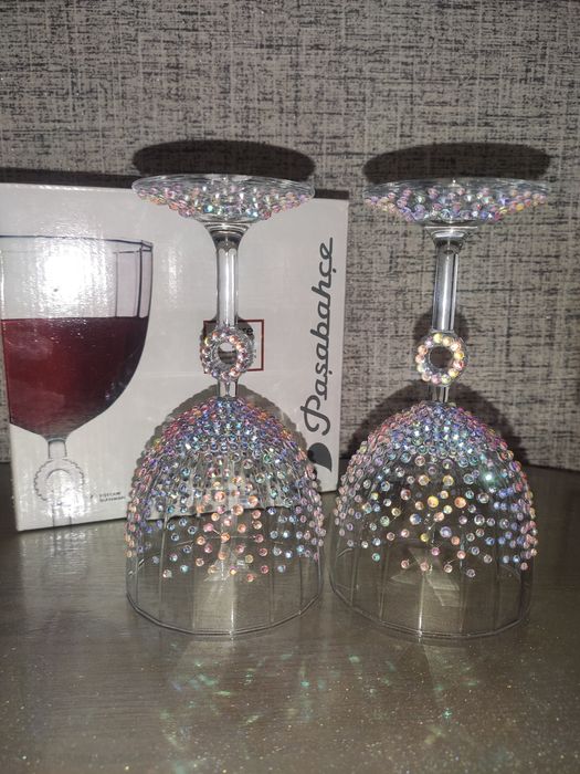 Бокалы свадебные, для торжества