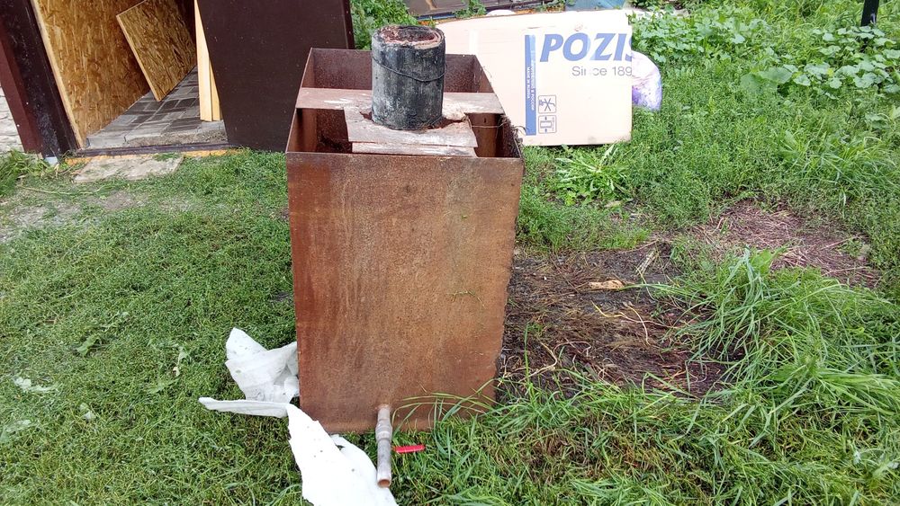 Продам бак железный 200л