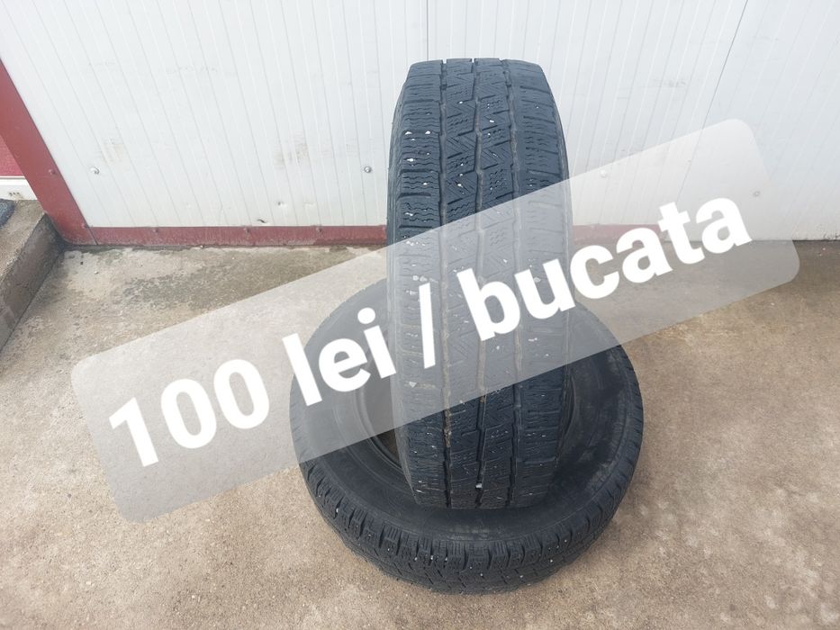 100 lei bucata! Doua anvelope M+S/IARNA 235 65 16C Radburg dot 2024