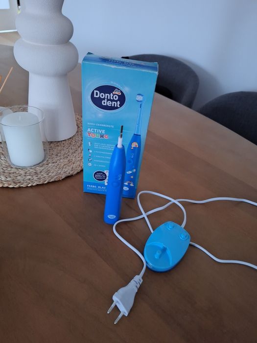 Periuta de dinti electrica copii Donto Dent, cu incarcator la priza
