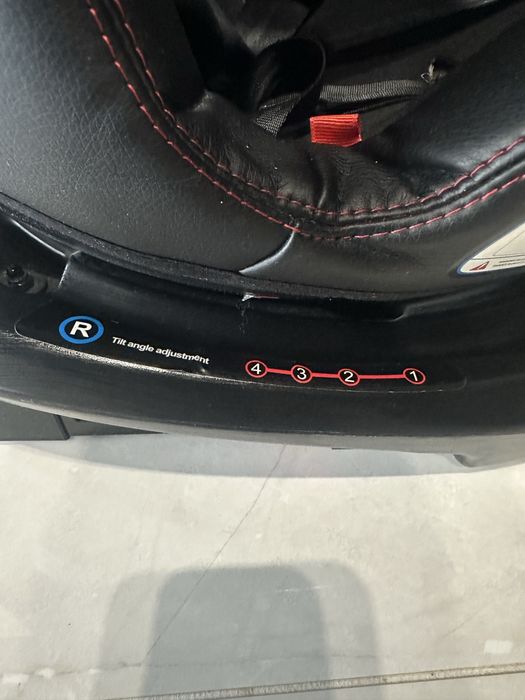 Столче за кола 0-36 кг. MOTION ISOFIX 360° ЧЕРЕН