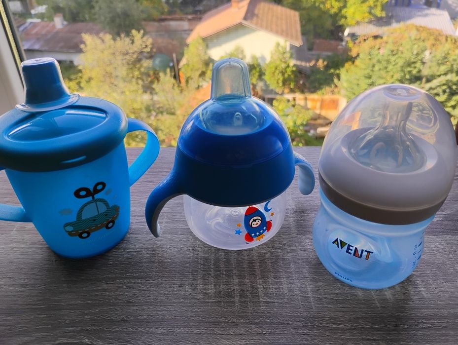 Ръчна помпа Medela Harmony + шишета