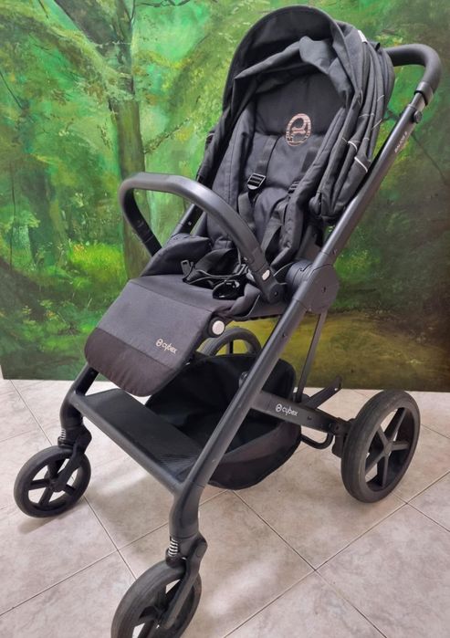 Количка 2 в 1 Cybex Balios S – Lavastone Black