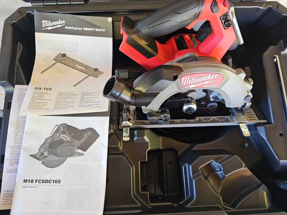 Milwaukee M18 FCSDC165-0 18V FUEL Brushless 165mm Акумулаторен ръчен циркуляр