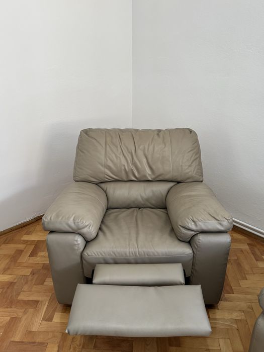 Canapea recliner plus două fotolii