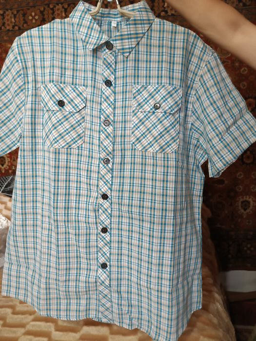 Мужская рубашка(хлопок) новая