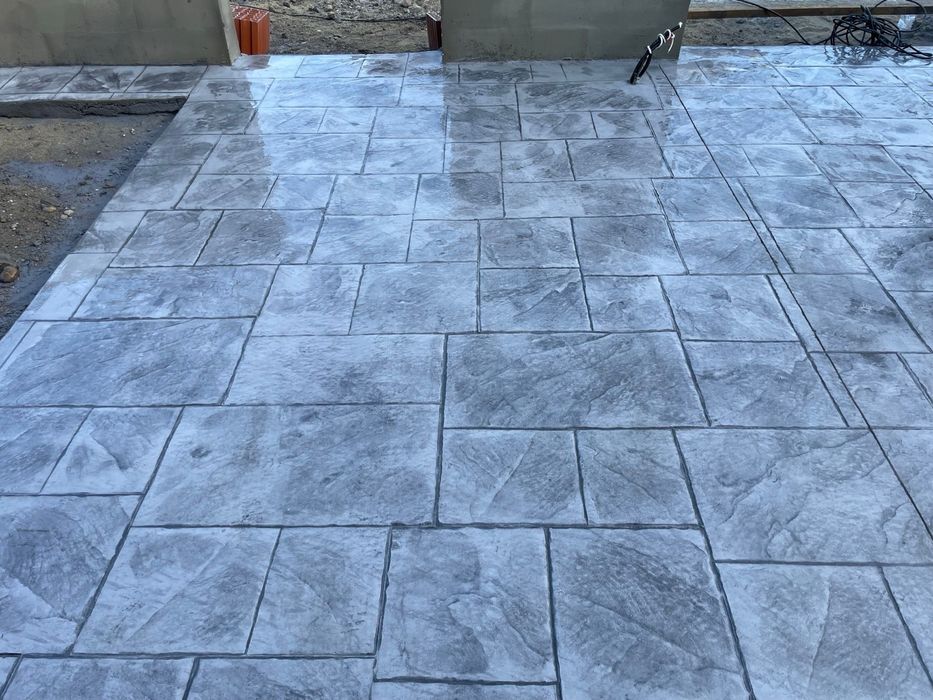 Beton amprentat Sag