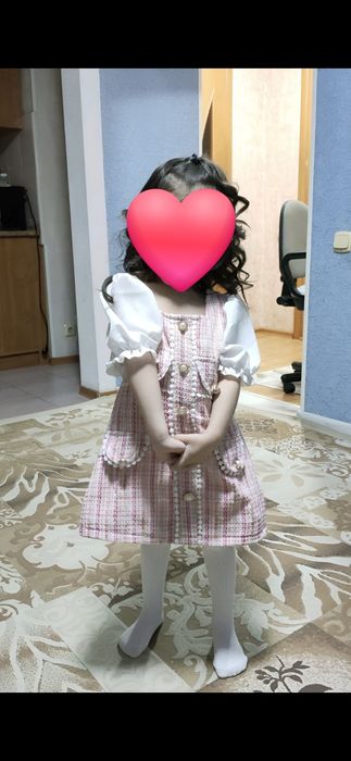 Нарядное детское платье, размер 100