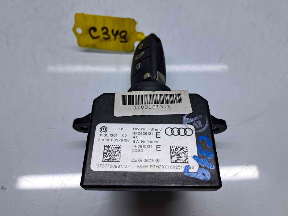 Contact cu cheie Audi Q7 (4LB) [Fabr 2006-2014] 4F0910131E  3.0 TDI C