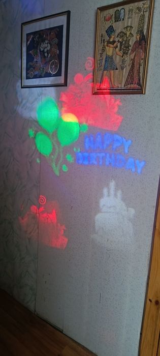 Лазерный проектор для мероприятий и праздников