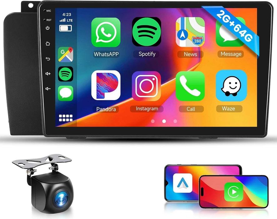 Мултимедия с Android за Volvo XC70 V70 S60 Андроид навигация плеър DIN