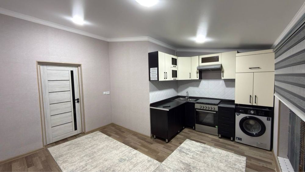 1 хона 55м² икки томонлама проект 4-қават мансард ор: Файзобод Масчит