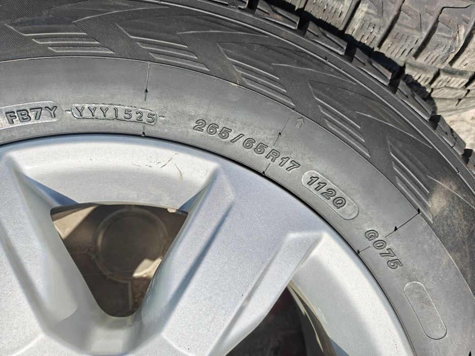 Диски с резиной 265/65/R17
