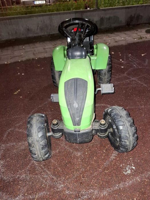 Tractor cu pedale verde Falk 2057 Country Farmer