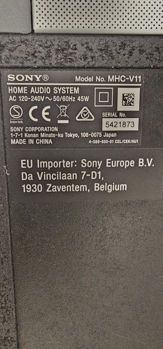 Тонколона Sony MHC-V11