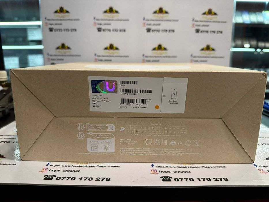 Hope Amanet P13 / Ubiquiti U7 Pro
