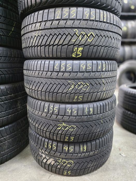 4x 255/45/19 M+S CONTINENTAL 2025 Stare excelenta