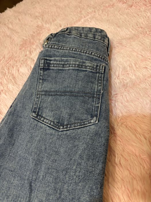 Дамски широки дънки