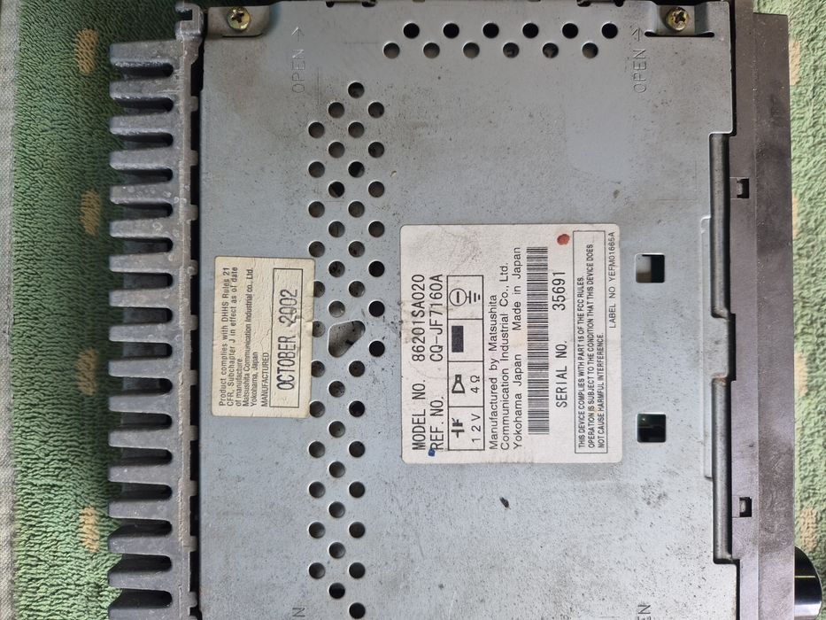 Магнитола subaru