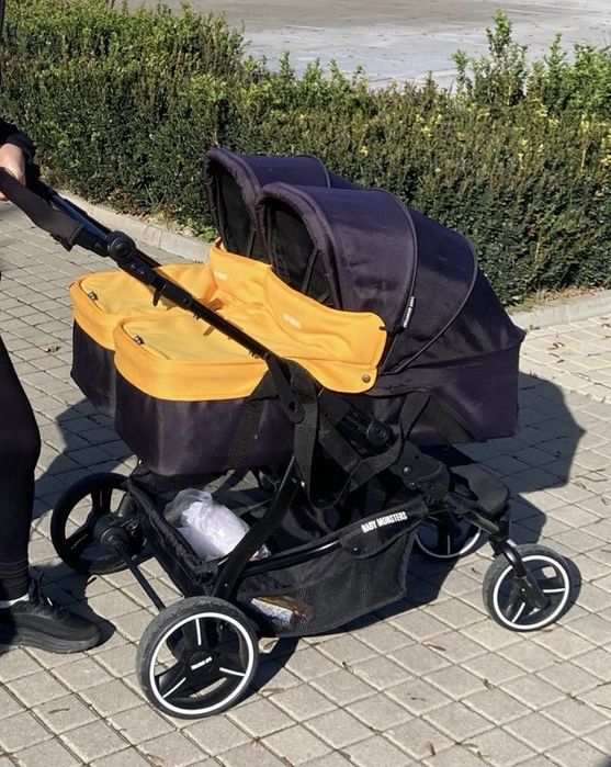 Подарявам зимни кошчета за количка Baby Monster 3