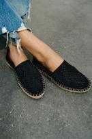 Дамски еспадрили с камъчета  и черни - прозрачни ZARA