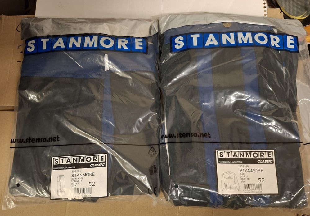 Работни дрехи, яке (куртка) и панталони Stanmore
