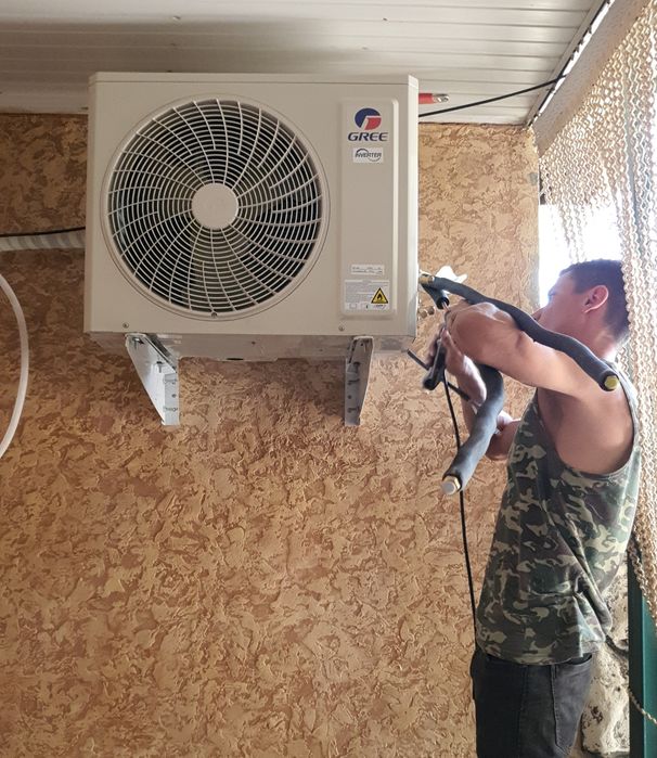 Профилактика, ремонт, Запрака и установка кондиционера