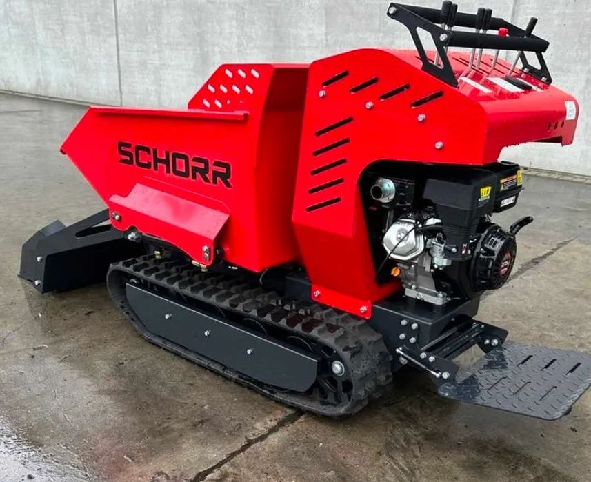 Alta Roaba cu motor termic, 9 CP, 6.7 kW, cu incarcator frontal, cu senile Produs nou pe palet