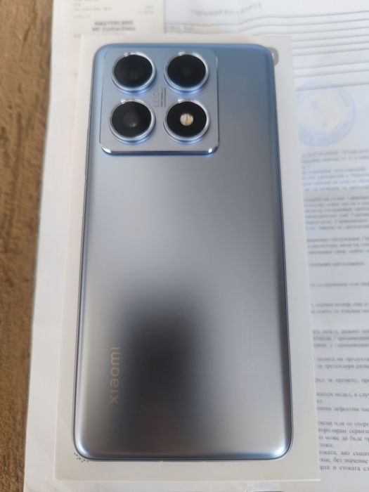 Чисто нов Xiaomi 14T Pro 12/512 Gb Blue 36м гаранция Xiaomi/ Бартер