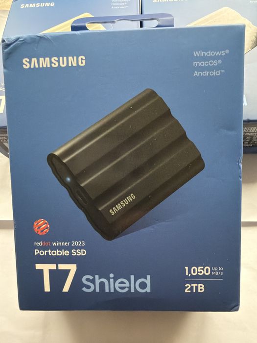 Samsung T7 Shield 2 Tb si 4 Tb