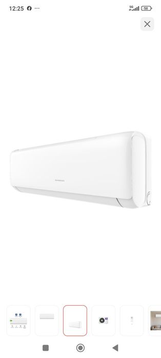 Кондиционер новый в упаковке 35 кв.м