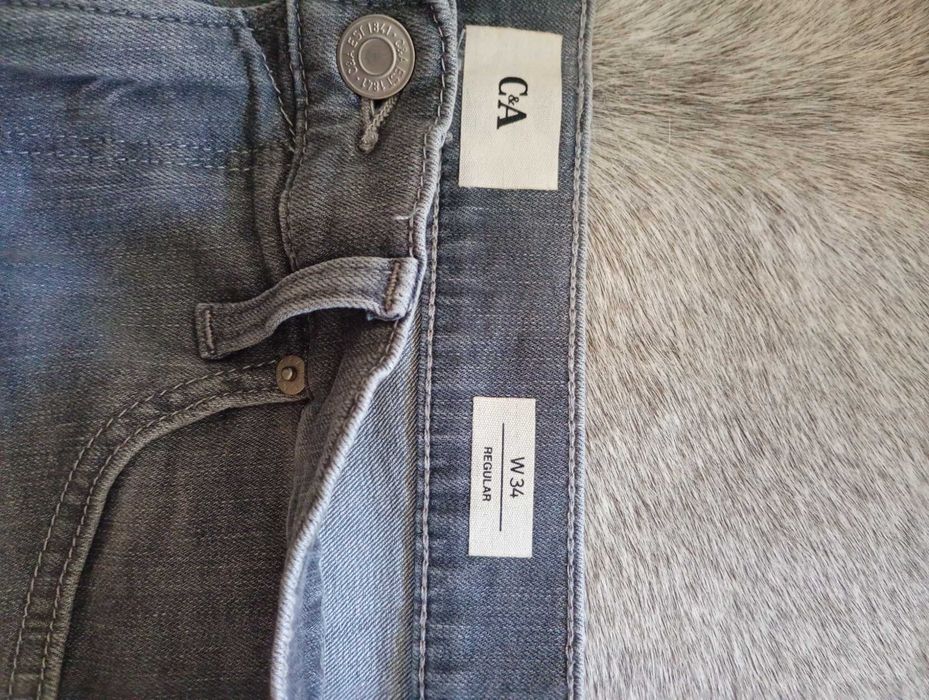 Pantalon blug scurt, gri, bărbați, mărimea 34