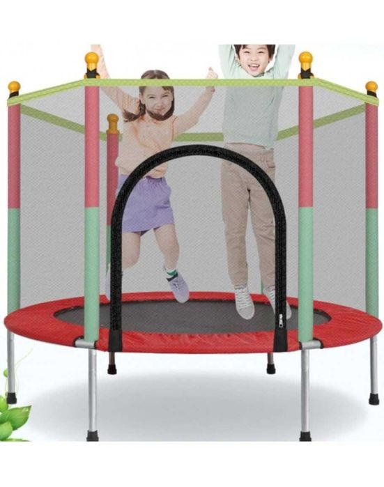 Детски батут 140 см с мрежа